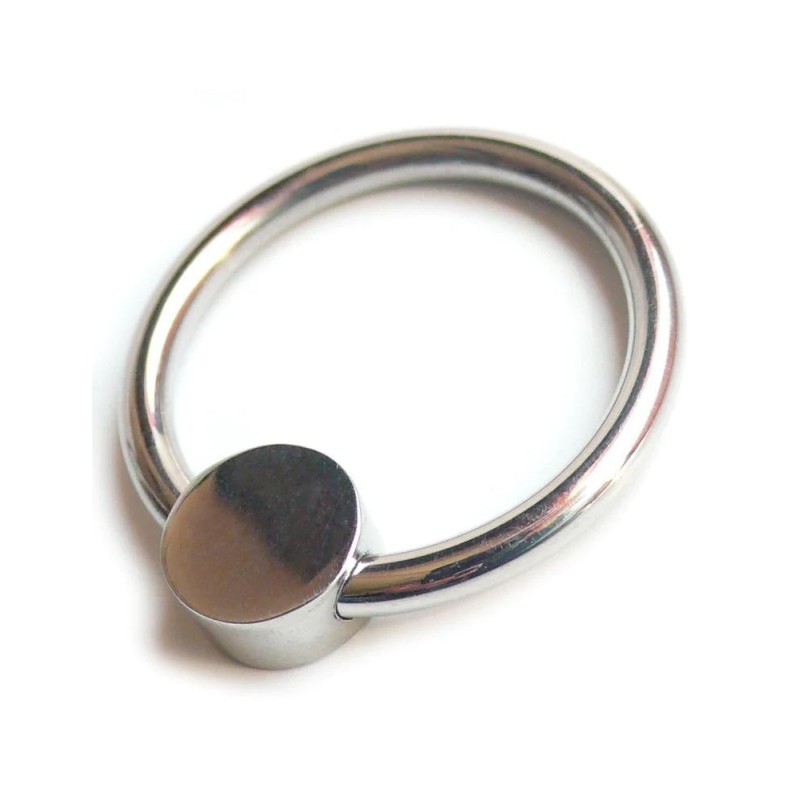 Glans ring with plate