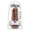 KING COCK Double gode réaliste 20cm avec ventouse 11713 1