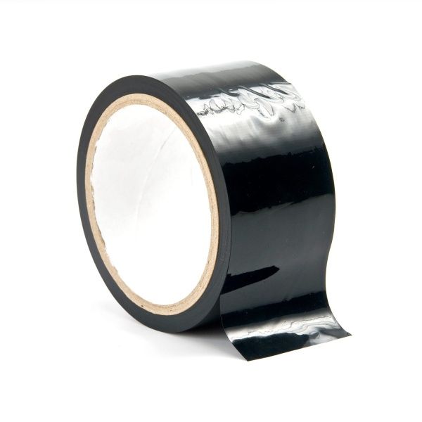 Black Adhesive Bondage Tape Black 11887