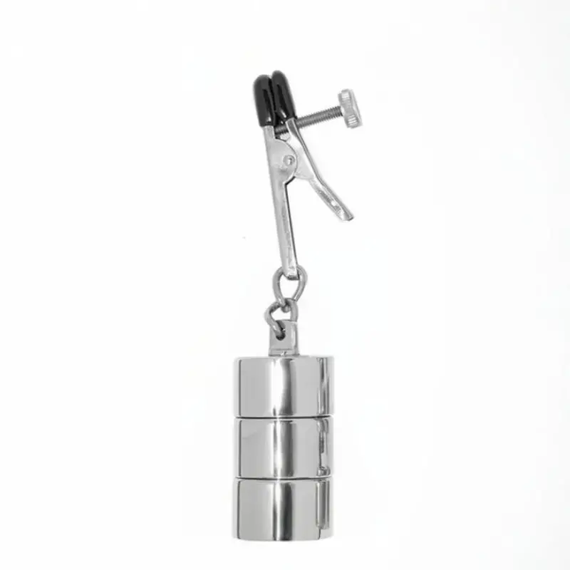 Alligator adjustable nipple clamps w/changeable weight 180g