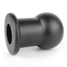 Ze Stretcher Tunnel Plug Aluminium Schwarz 13850 1