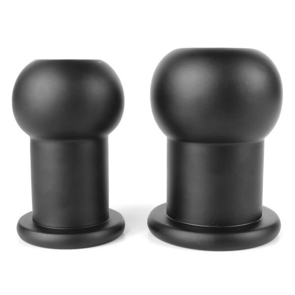 Ze Stretcher Black Aluminum Anal Plug 13853