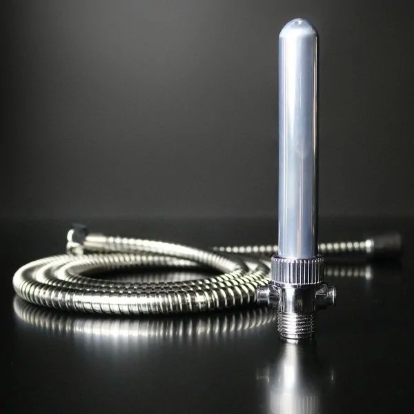 Shower Shot Douche Embout Alu avec Valve 13907