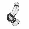 Cock Strap Silicone 3 Snap-ring rouge 13952 1