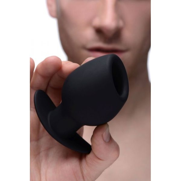 Ass Goblet Silicone Hollow Anal Plug - Small 14455