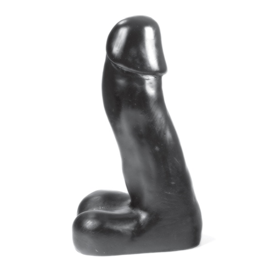 DARK CRYSTAL BLACK DILDO 25CM 14703