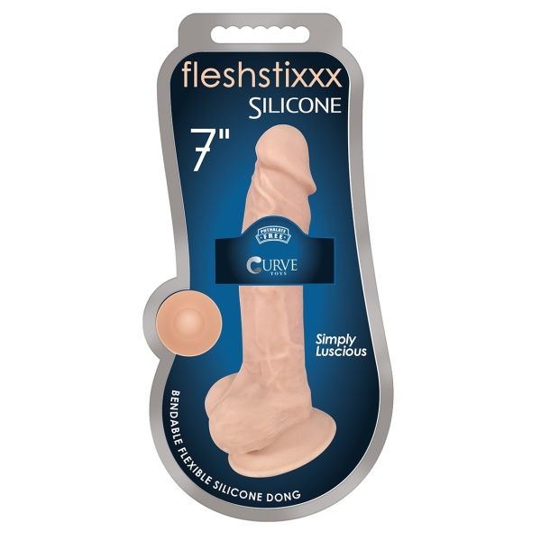 Fleshstixx Flexible Bendable Silicone Consolador 18cm 15381