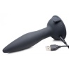 Turbo Ass-Spinner Silicone Anal Plug with Remote Control 15435 1