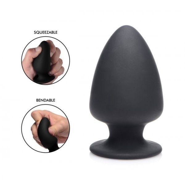 Squeeze it plug anal souple silicone 15440