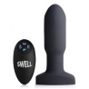 Inflatable vibrating plug with remote control 15443 1