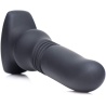 Silicone Vibrating & Thrusting Plug with Remote Control 15457 1