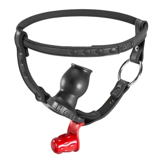 Hole Harness Black/Rojo 20184