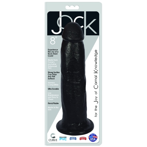 Dildo-Plug Jock mit Saugnapf 20 cm 21439