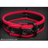 Néo Puppy Collar Noir Rouge 21829 1