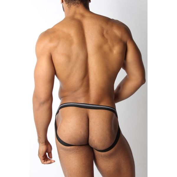 Tight End Swimmer Jockstrap black 21986