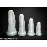 Ogre Silver Soft S-M dildo 23008 1