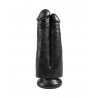 Doppeldildo Two Cocks One Hole 7" 18 cm Schwarz 24596 1