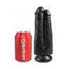 Doppeldildo Two Cocks One Hole 7" 18 cm Schwarz 24597 1