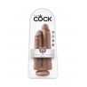 Doppeldildo Two Cocks One Hole 9" 23 cm Teint dunkel 24609 1