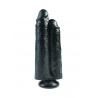 Two Cocks One Hole 9" 23cm Black 24617 1