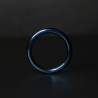 Blue Anodized Round Steel Cockring 8mm 24923 1