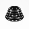 Steel Anodized Black Round Glansring 8mm 24954 1