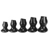 PigHole Fuckplug Original Black 5 Grossen 25204 1