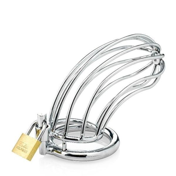 Stylish Cock Cage with cockring 50mm 25259