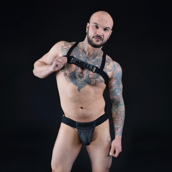 Arnés con tirantes para jockstrap 27327