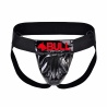 Red logo vinyl jockstrap 27337 1