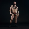 Red logo vinyl jockstrap 27338 1