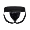 Jockstrap de vinilo con logo rojo 27339 1