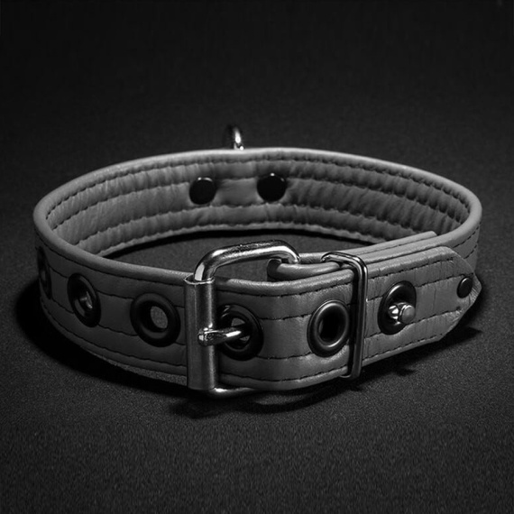 Leather Puppy Collar with D ring 27888