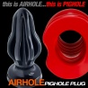 AIRHOLE finned Black Plug 28186 1