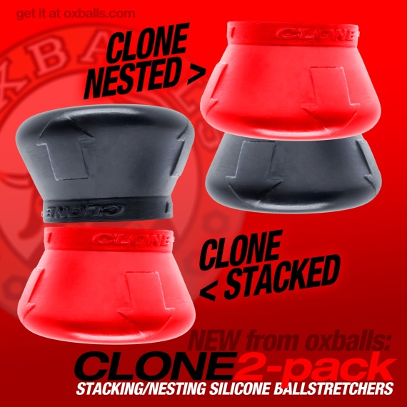 CLONE 2 Pack stacking-stretch ballstretchers 28206