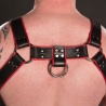 TROJAN Body Harness red 28710 1