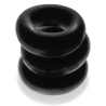 OX FAT WILLY Pack of 3 Black Cockrings 29420 1