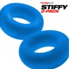 OX STIFFY 2er-Pack Cockringe Silikon Blau 29570 1