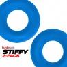 OX STIFFY 2er-Pack Cockringe Silikon Blau 29571 1