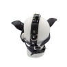 Mr. B Leather Pig Head Harness Black 31281 1