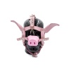 Mr B Leather Pig Head Harness Pink 31283 1