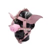 Mr B Leather Pig Head Harness Pink 31284 1