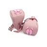 Mr B Leather Pig Paws Pink 31288 1