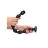 Ass Snake Beaded Dildo 48 cm Black 31780 1