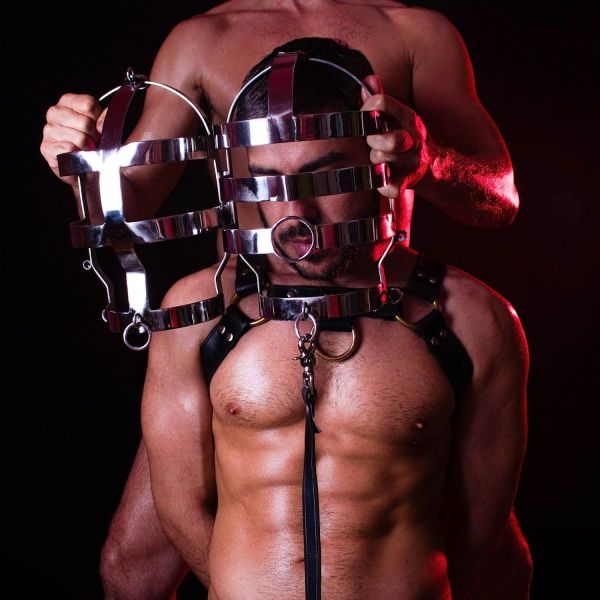 Bondage cage Dark Ink Gay sex shop 