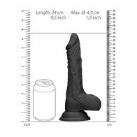 Dildo with Balls 23.7cm 34423 1