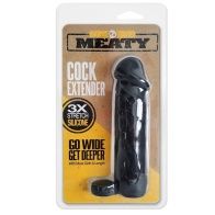 Meaty Cock Extender Black 34457 1