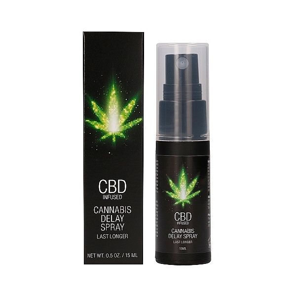 (BO) CBD Cannabis Delay Spray - 15 ml 34529