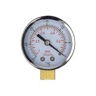 Elite Beginner Pump With PSI Gauge - Transparent 34535 1