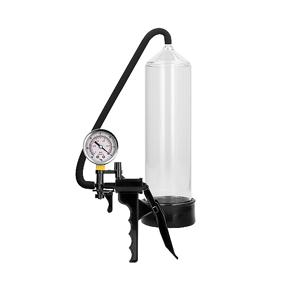 Elite Beginner Pump With PSI Gauge - Transparent 34539